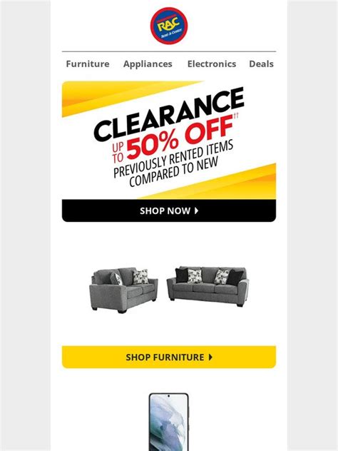 renter center|rent a center clearance items.